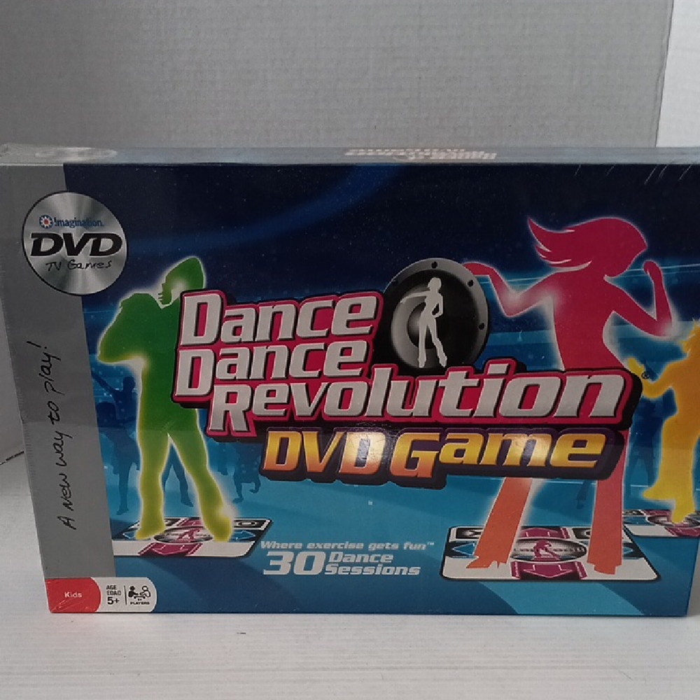Dance Dance Revolution DVD Game - Multicolor